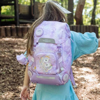 Beckmann Schulrucksack-Set Classic Maxi Set, Unicorn Princess Purple