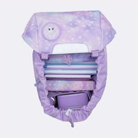 Beckmann Schulrucksack-Set Classic Maxi Set, Unicorn Princess Purple
