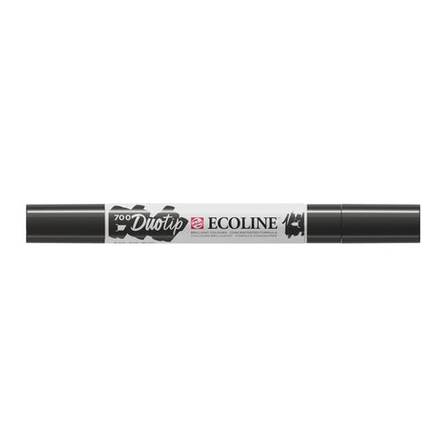Ecoline Duotip Marker Schwarz 700