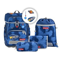 CLOUD REFLECT Schulranzen-Set "Rocket Novo", 5-teilig