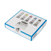 AKADEMIE Acryl Kästen Kartonset, Primärset 5 x 60 ml