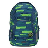 Coocazoo Schulrucksack MATE, Lime Stripe - Produktansicht bei Farbe und mehr