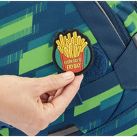Coocazoo Schulrucksack MATE, Lime Stripe - Ansicht 4