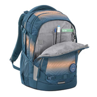 Coocazoo Rucksack MATE Pacific Tribes blau 30 Liter - Detailansicht