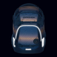Coocazoo Rucksack MATE Pacific Tribes blau 30 Liter - Ansicht 5