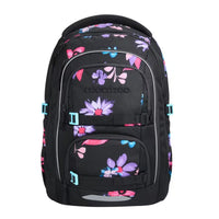 Coocazoo Rucksack PORTER Floral Artnight schwarz 35 Liter - Produktansicht bei Farbe und mehr