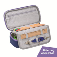 Coocazoo Schlampermäppchen Mate Tarp Frosty Lilac lila 24 cm x 6 cm x 11 cm - Detailansicht