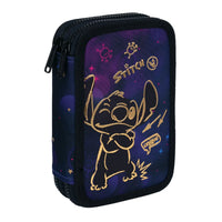 Cadeju CoolPack Disney Stitch Gold Jumper, befülltes Etui mit 2 Fächern - Produktansicht bei Farbe und mehr