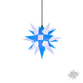 A4-ca. 40cm, Kunststoff blau/weiß
