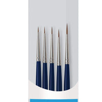 Da Vinci Pinselset Rotmarder Aquarell 5-teilig