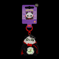 Panda-Plüsch-Schlüsselanhänger "Bam-Boo!" Halloween - Tiny Super Soft!