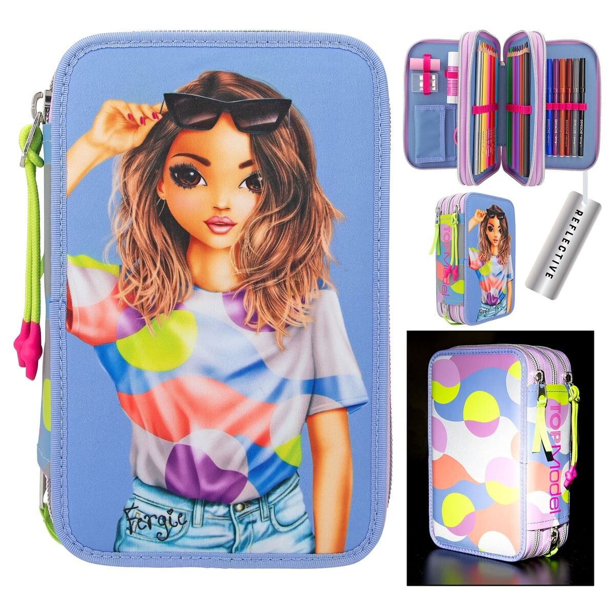 Depesche TOPModel 3-Fach Federtasche FLASH