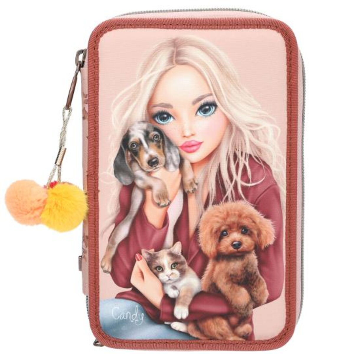 Depesche TOPModel 3 Fach Federtasche for ever friends