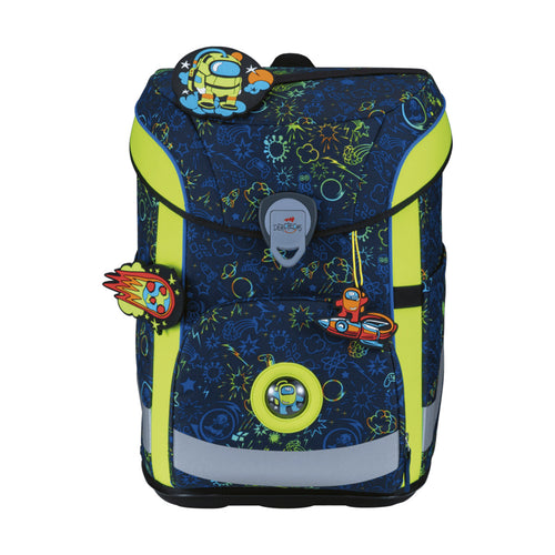 DerDieDas ErgoFlex Easy Schulranzen-Set 5tlg. Neon Crazy 22,5 Liter