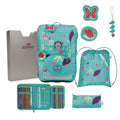 DerDieDas ErgoFlex Easy Schulranzen-Set 5tlg. Butterfly Garden 22,5 Liter