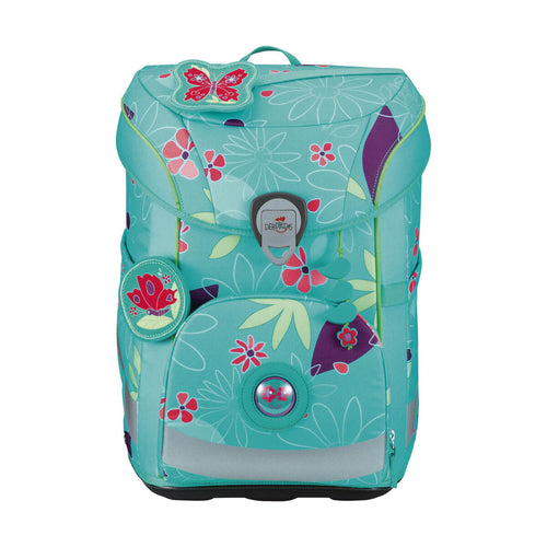 DerDieDas ErgoFlex Easy Schulranzen-Set 5tlg. Butterfly Garden 22,5 Liter