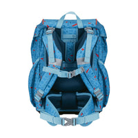 Scout DerDieDas ErgoFlex Light Superflash Schulranzen-Set 5tgl. Blue Ice 22 Liter – Schulranzen & Rucksack bei Colour & More (Detailansicht)