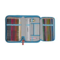 Scout DerDieDas ErgoFlex Light Superflash Schulranzen-Set 5tgl. Blue Ice 22 Liter – Schulranzen & Rucksack bei Colour & More (Vorderansicht)