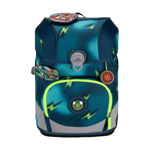 DerDieDas Schulranzenset ErgoFlex Tiny Set Magic Light 5-teilig 21 Liter