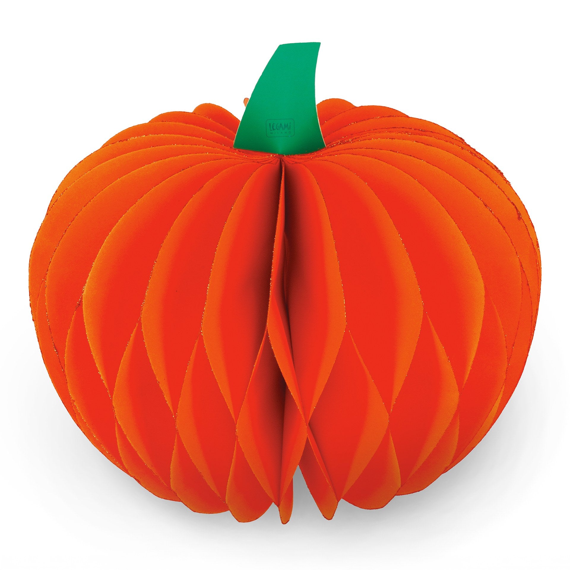 Faltbarer Halloween -Kürbis aus Papier - What a Pumpkin!