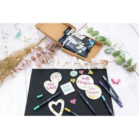 Eberhard Faber Kreativ Set EFA Plast, 2 teiliges Set bestehend aus Modelliermasse und 1 Pck.Metallic Marker - Ansicht 4