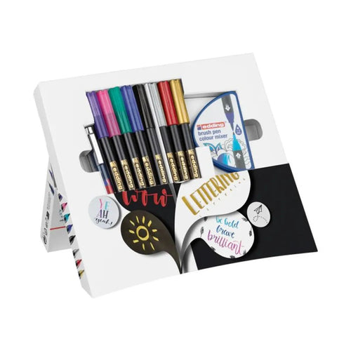 edding Happy Lettering Set 9 Teile