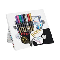 edding Happy Lettering Set 9 Teile - Produktansicht bei Farbe und mehr