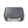 ergobag Brotdose Weltall grau 0,5 x 17 x 12 cm besonders leicht und robust