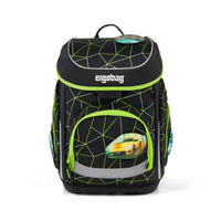 Fond of ergobag cubo Set Schulranzen-Set CyBär Race Schwarz Grün 5-teilig 19 Liter - Detailansicht
