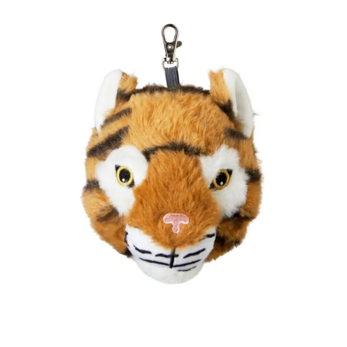 ergobag Plüsch Hangies Tiger Braun, Gelb 5,5 x 7 x 5 cm