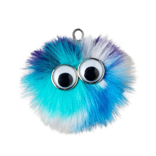 ergobag Flausch-Hangies Carlo-Flauschi Blau 5,5 x 7 x 5 cm