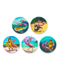 Fond of ergobag Kletties-Set Flamingo - Produktansicht bei Farbe und mehr