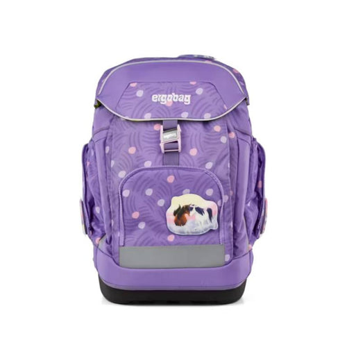 ergobag maxi Schulranzen-Set PonyBäradies lila 24 Liter 6-teilig