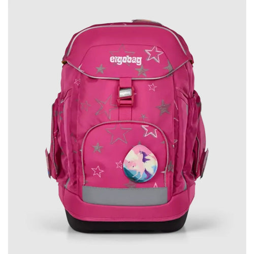 ergobag MAXI Set Schulranzen-Set SternzauBär, 6-teilig Rosa 24 Liter