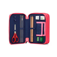 Fond of ergobag Maximäppchen PerlentauchBär Rosa, Lila mit 3 Fächern 40-teilig - Ansicht 3