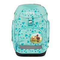 ergobag Pack Set Schulranzen-Set ReitBärtraum, 6-teilig Blau Türkis 20 Liter