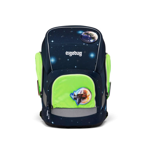 ergobag PACK Sicherheitsset Fluo-Zip Set, Grün