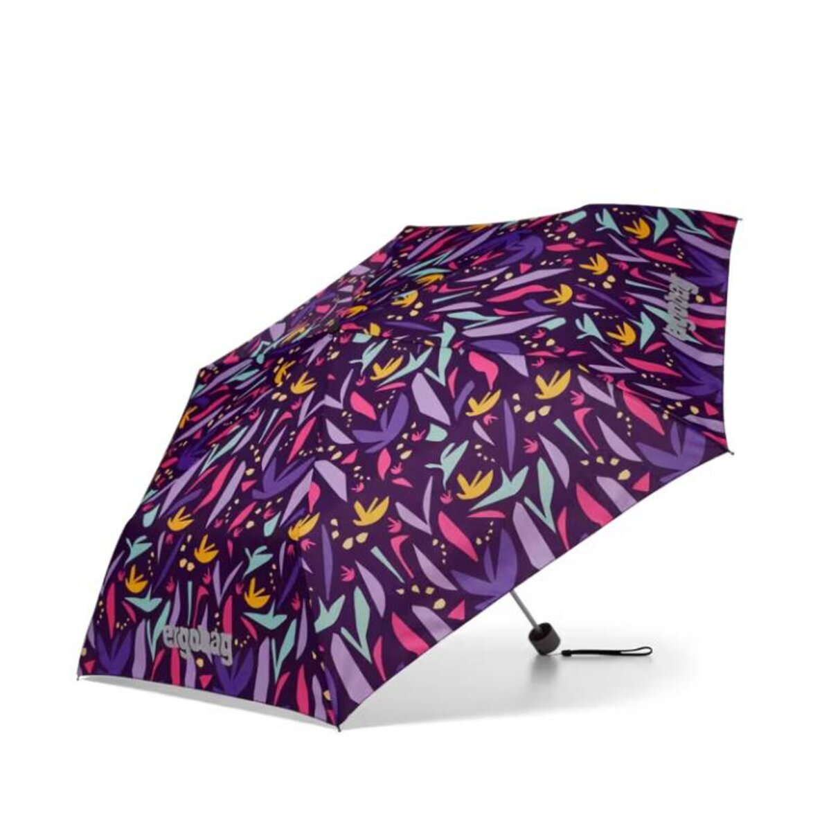 ergobag Regenschirm AmBärzonas Rosa Lila Gelb 4 x 23 x 4 cm