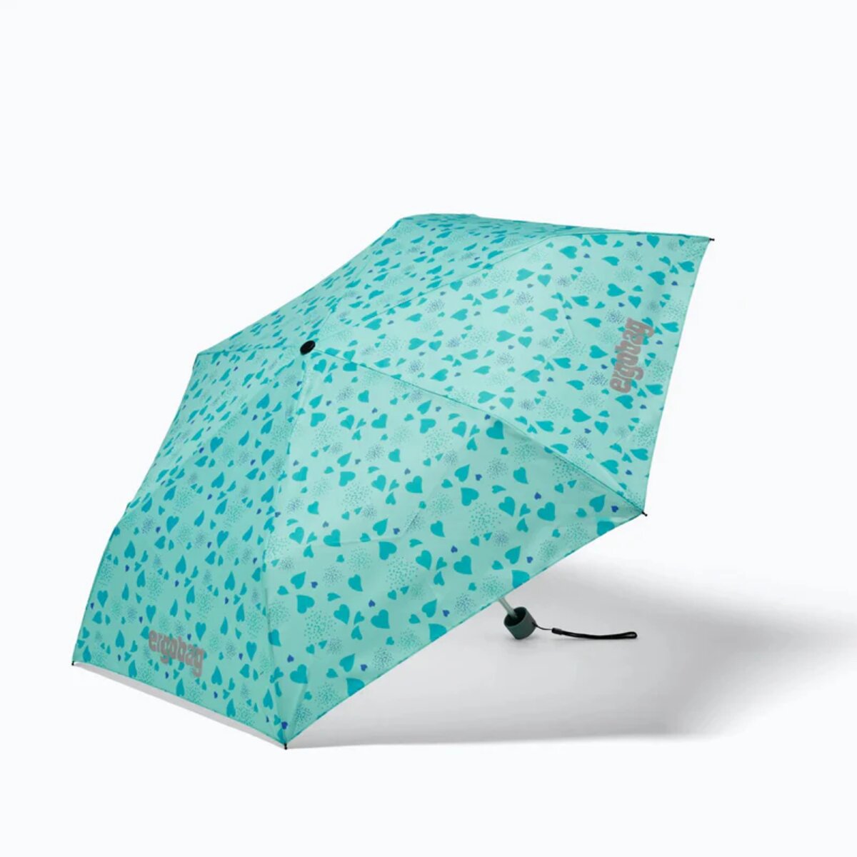 ergobag Regenschirm ReitBärtraum Blau Türkis 4 x 23 x 4 cm