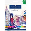Faber-Castell 164612 12er Etui Goldfaber Aqua Dual Marker mit zwei Spitzen