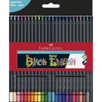 Faber-Castell Black Edition Bunstift, 24er Kartonetui - Produktansicht bei Farbe und mehr