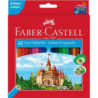 Faber Castell Buntstift Castle 48er Kartonetui - Produktansicht bei Farbe und mehr