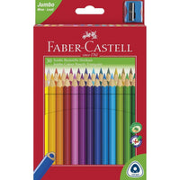 Faber-Castell Buntstifte Jumbo Triangular, 30er Kartonetui - Produktansicht bei Farbe und mehr