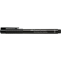 Faber-Castell Fineliner Tuschestift Pitt Artist Pen XXS 0,05 mm Farbe 199 schwarz - Ansicht 4