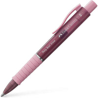 Faber-Castell Kugelschreiber Poly Ball View rose shado - Produktansicht bei Farbe und mehr