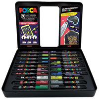 Faber-Castell Marker UNI POSCA Etui Groovy Colours 20x - Ansicht 3