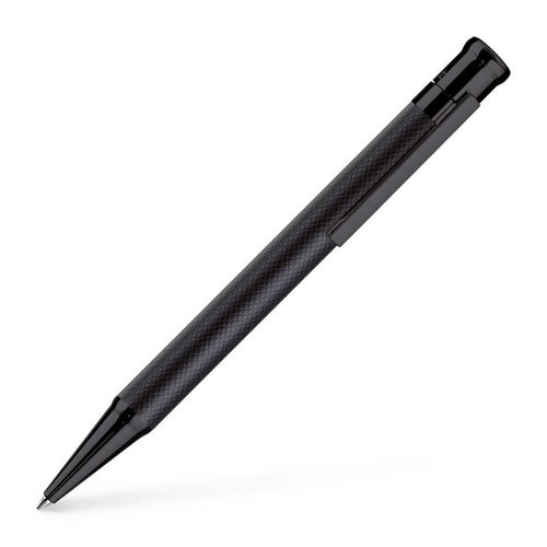 Faber-Castell Otto Hutt design04 Kugelschreiber sw pvd karo B