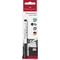 Faber-Castell Textilmarker, 1 mm Rundspitze, schwarz - Produktansicht bei Farbe und mehr