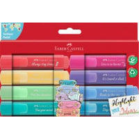 Faber-Castell Textmarker TL 46 Pastell Promo 8er Kartonetui