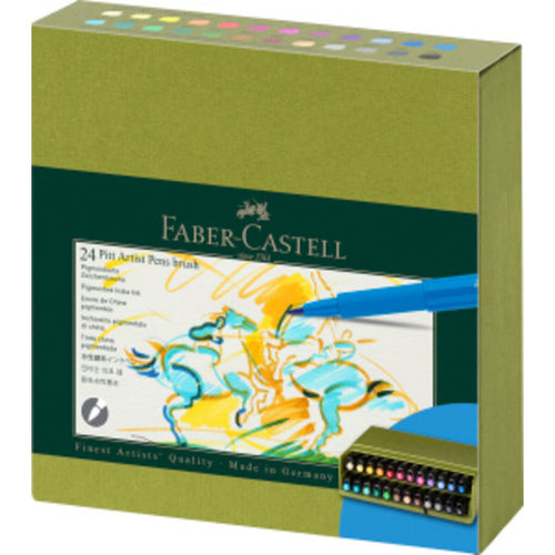 Faber-Castell Tuschestift Pitt Artist Pen B 24er A.box